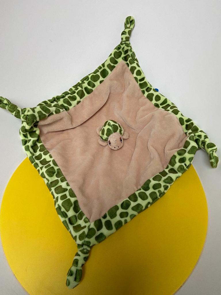 428 toi-toys action doek creme groen, Kinderen en Baby's, Speelgoed | Knuffels en Pluche, Ophalen of Verzenden, Zo goed als nieuw