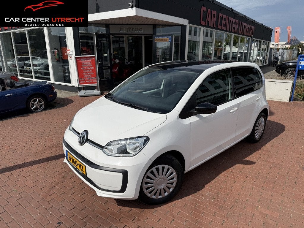 Volkswagen up! 1.0 up! Black&White Edition airco 5drs nette, Auto's, Dealer onderhouden, Stof, Gebruikt, Bedrijf