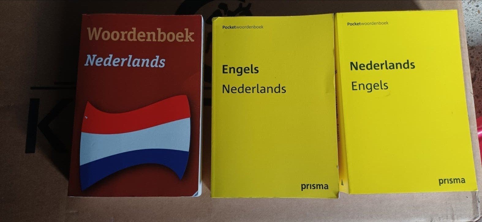 Woordenboeken: Nederlands en Engels (3 stuks), Ophalen, Zo goed als nieuw, Prisma of Spectrum, Nederlands