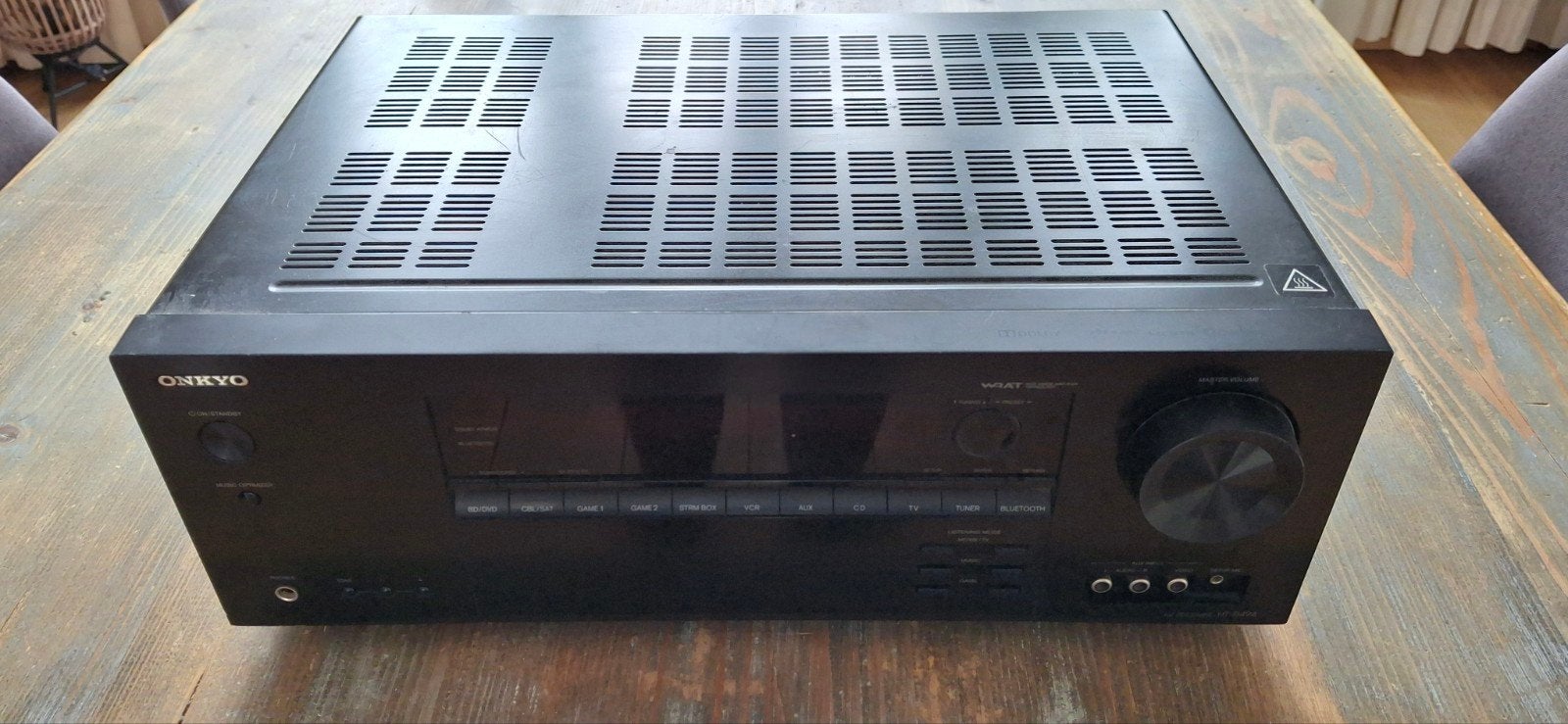 Onkyo HT-R494 AV Receiver - Krachtige Home Cinema Ervaring, Gebruikt, Ophalen of Verzenden, 120 watt of meer, Onkyo