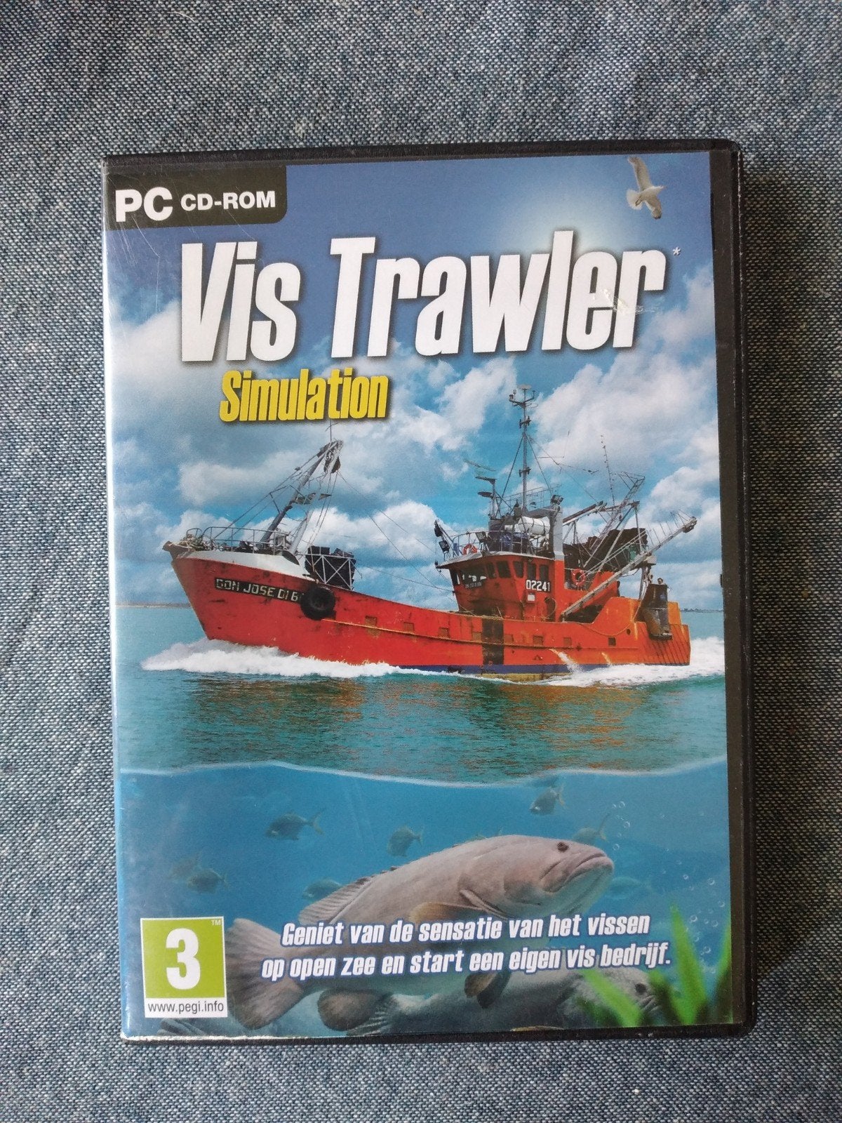 pc game, vis trawler, 1 speler, Ophalen of Verzenden, Zo goed als nieuw, Vanaf 3 jaar