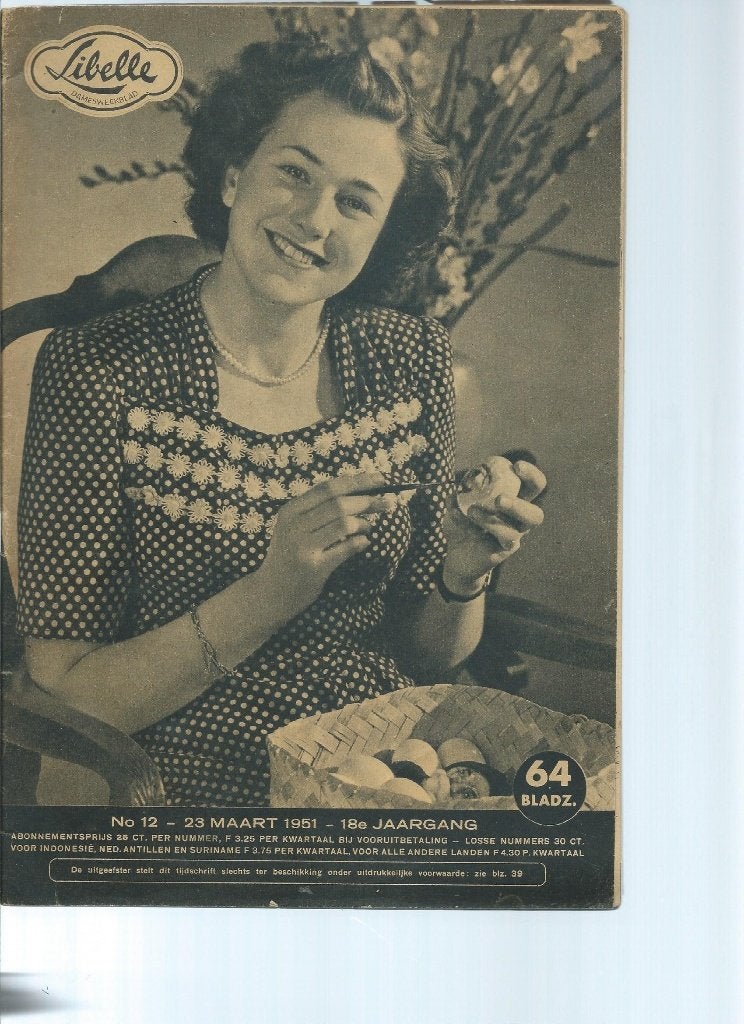 Libelle no. 12 23 maart 1951, Verzenden, 1940 tot 1960, Nederland, Tijdschrift