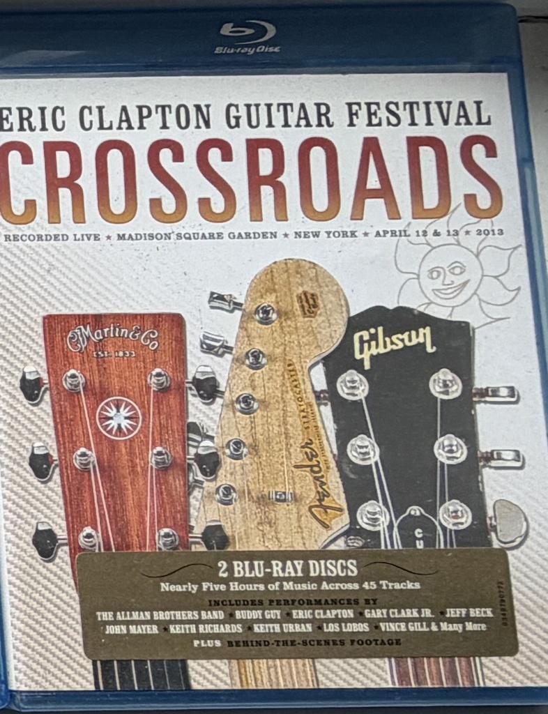 Crossroads Eric Clapton Guitar festival 2010 2 Blu-ray,s, Verzenden, Zo goed als nieuw, Muziek en Concerten
