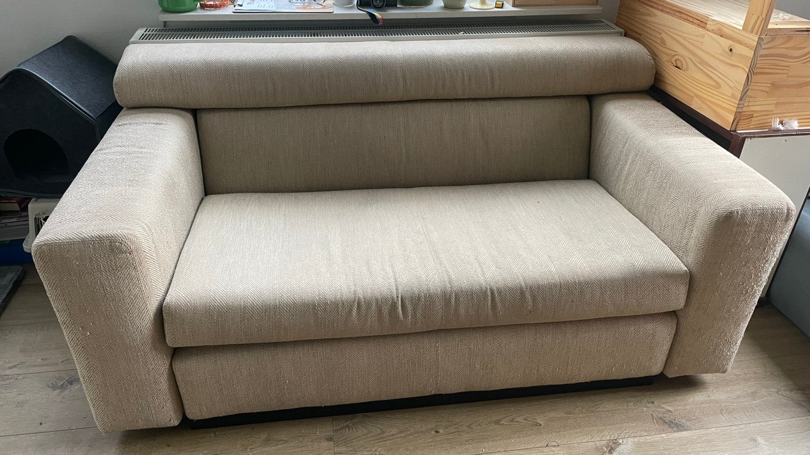 Tweepersoons Gelderland bank - Comfortabel en stijlvol, Ophalen, Gebruikt, 150 tot 200 cm, Tweepersoons