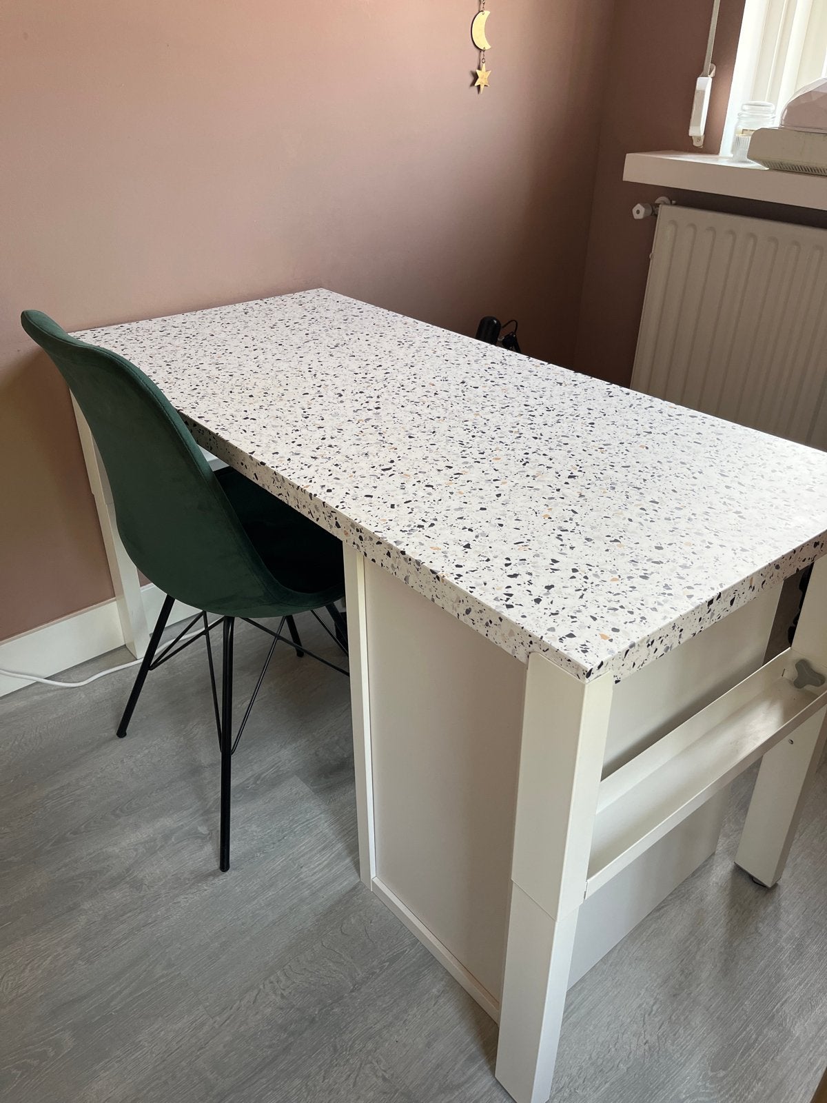 Bureau in hoogte verstelbaar IKEA PAHL, Ophalen, In hoogte verstelbaar