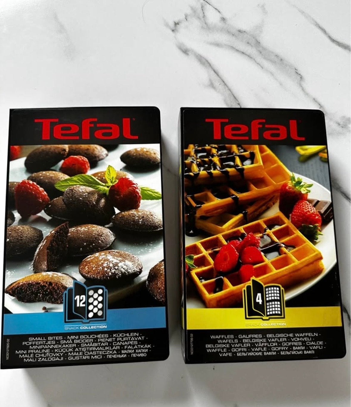 Tefal Snack Collection Platen: Wafels & Mini Bouchées, Ophalen of Verzenden, Nieuw