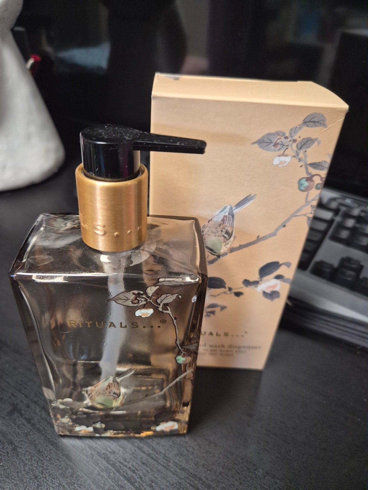 Rituals golden bird zeepdispenser, Ophalen of Verzenden, Nieuw