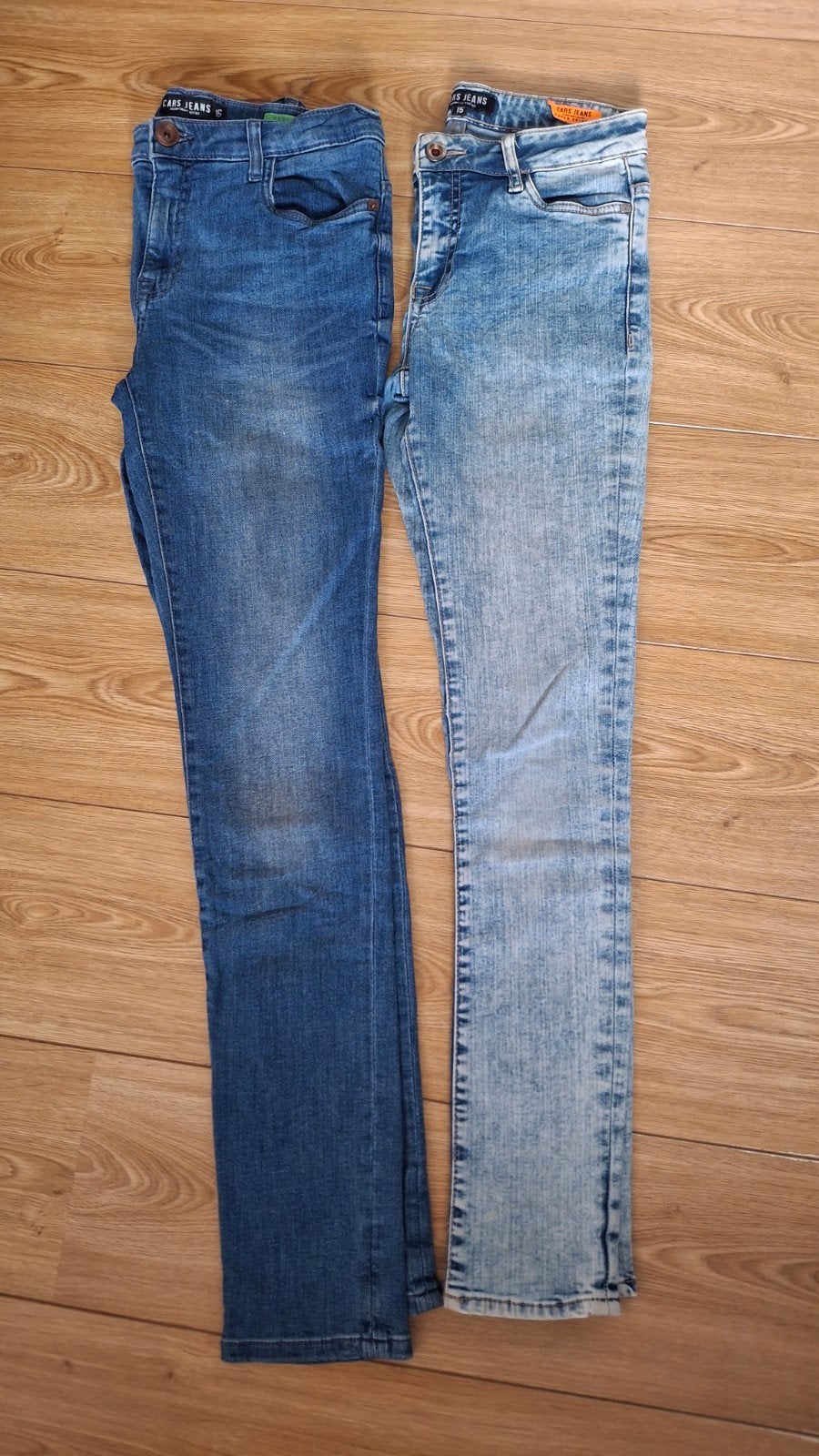 2 Cars Jeans jongens: maat 15 superskinny & maat 16 slim fit, Ophalen of Verzenden, Gebruikt, Cars Jeans, Jongen