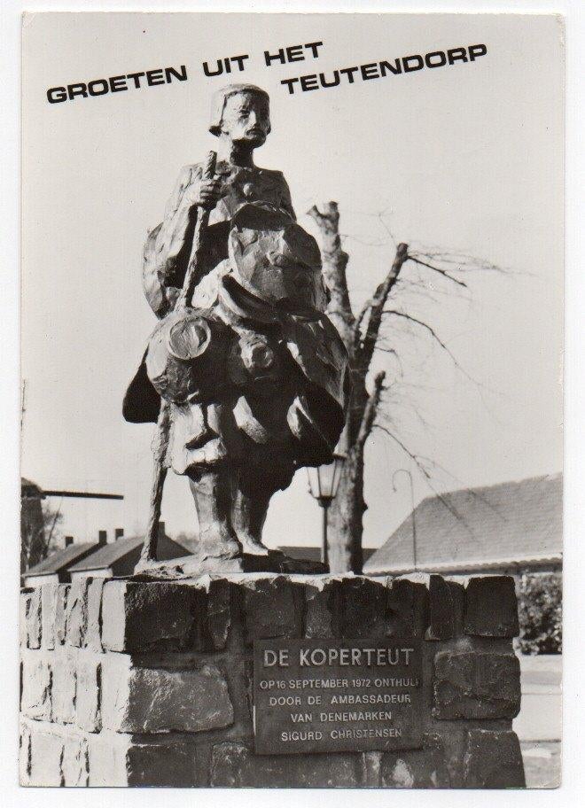 Groeten uit Het Teutendorp (Luyksgestel) 1973, Ophalen, 1960 tot 1980, Gelopen, Noord-Brabant