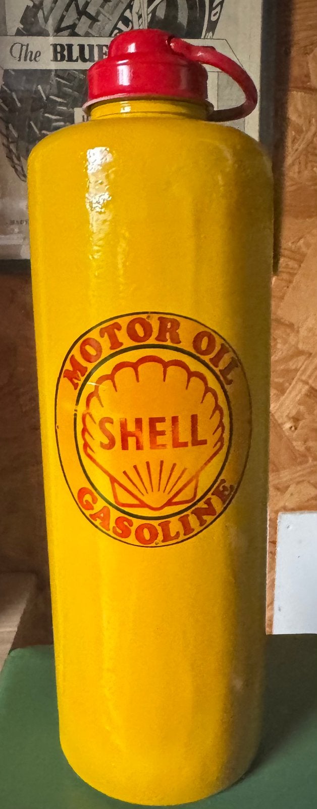 Oude vintage kruik met een SHELL logo, Ophalen of Verzenden, Zo goed als nieuw, Overige