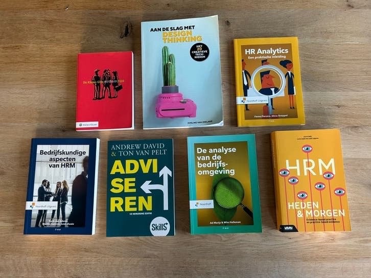 Boekenpakket HRM, diverse boeken, Ophalen of Verzenden, Gamma, Zo goed als nieuw, HBO