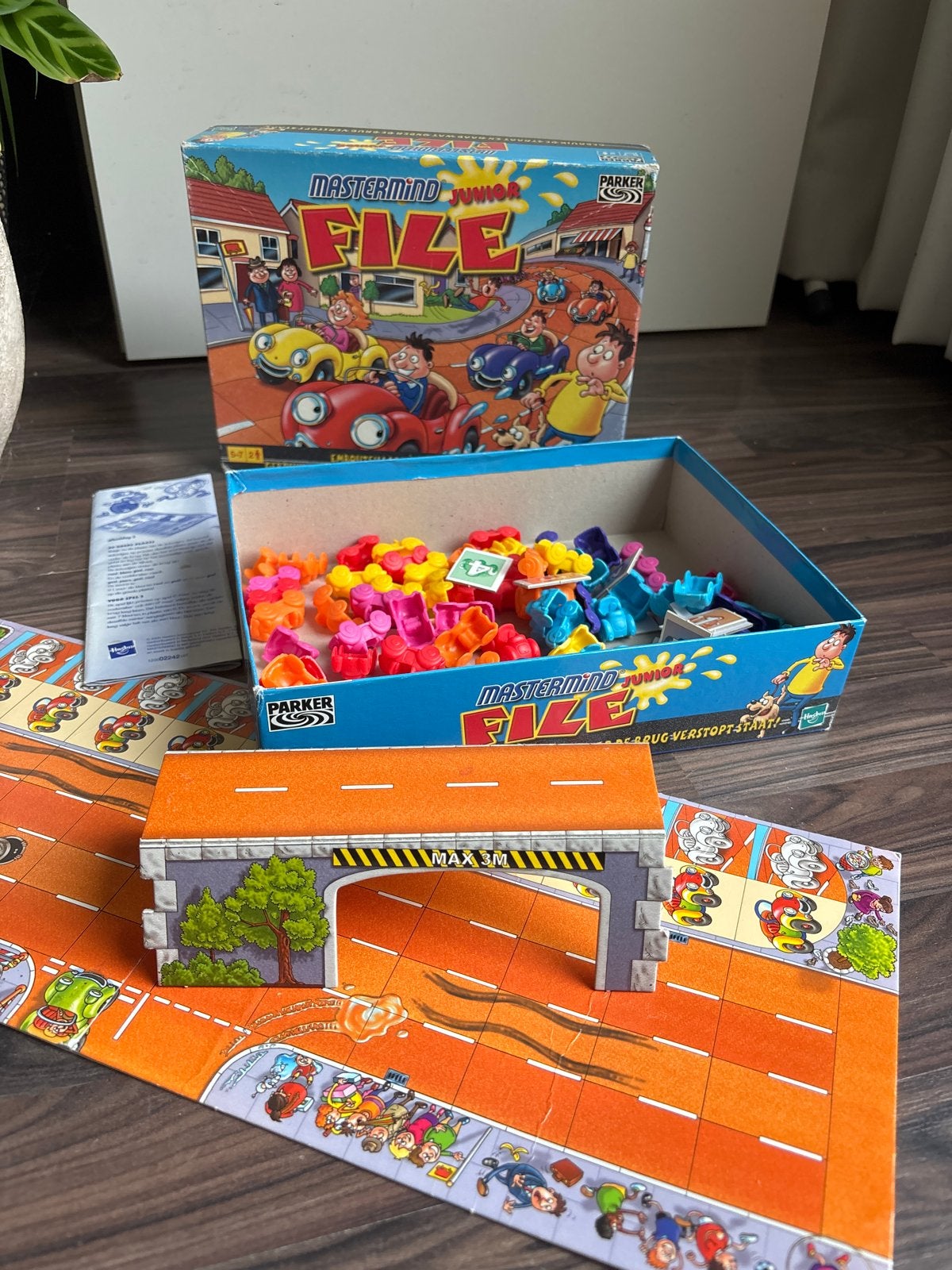 Mastermind Junior Fize bordspel van Parker, Een of twee spelers, Ophalen, Gebruikt