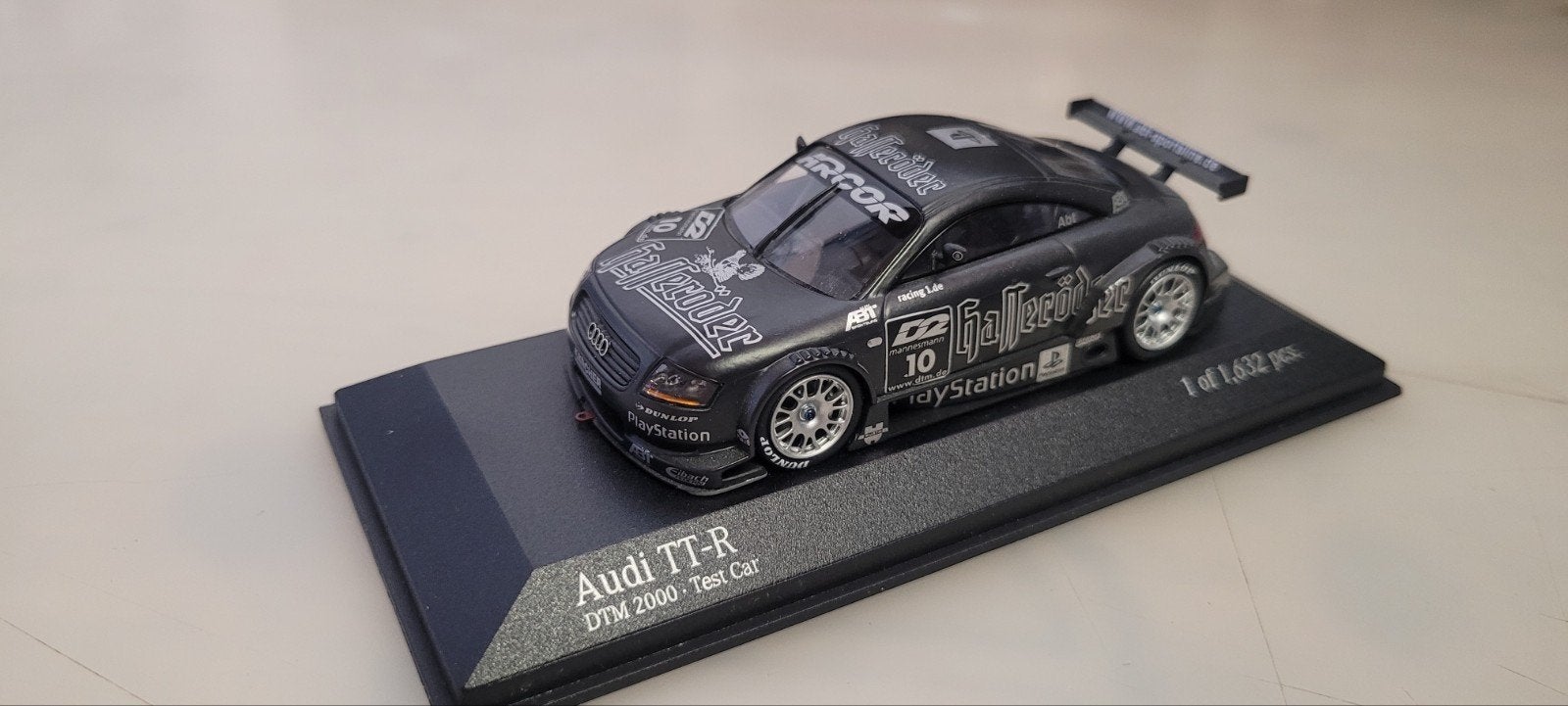 Minichamps Audi TT_R DTM 2000, Ophalen of Verzenden, Zo goed als nieuw, Auto, MiniChamps