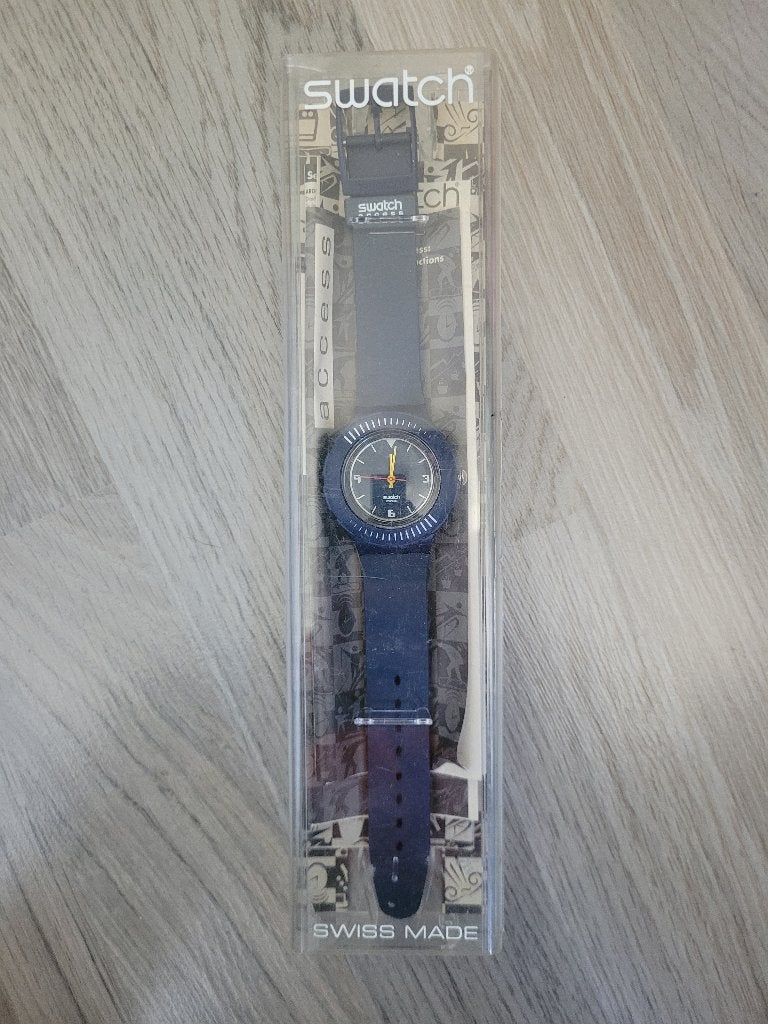 Swatch Access Scuba 200 nieuw, Sieraden, Tassen en Uiterlijk, Blauw, Swatch, Nieuw, Ophalen of Verzenden