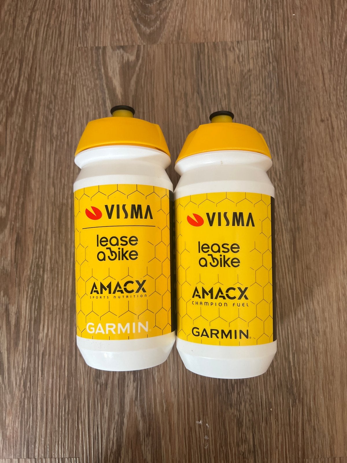 2x Visma Lease a Bike bidons - Garmin Amacx, Sport en Fitness, Ophalen of Verzenden, Nieuw