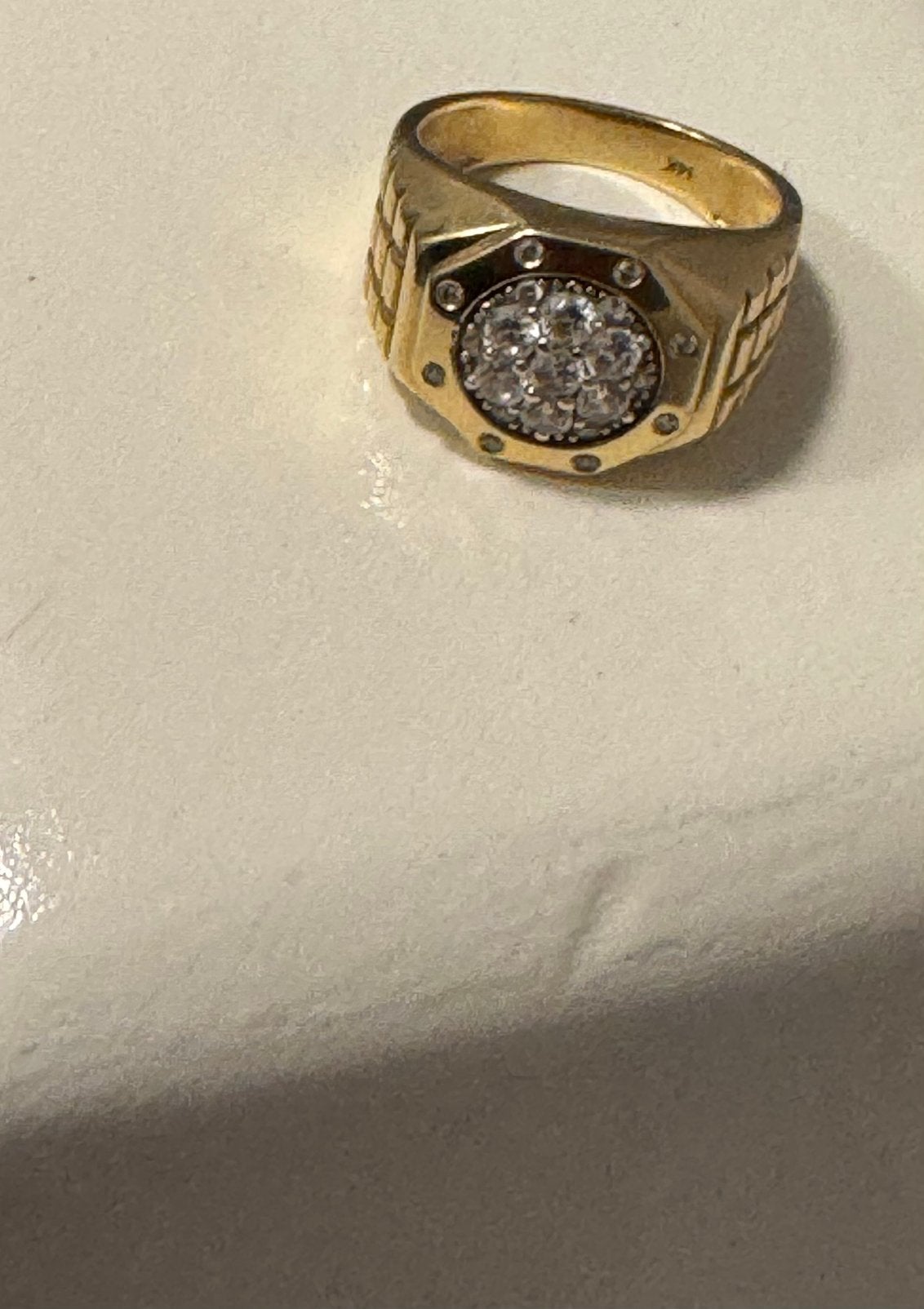 HEREN Audemars Piguet gouden ring 14K, 20 of groter, Heer, Ophalen of Verzenden, Zo goed als nieuw