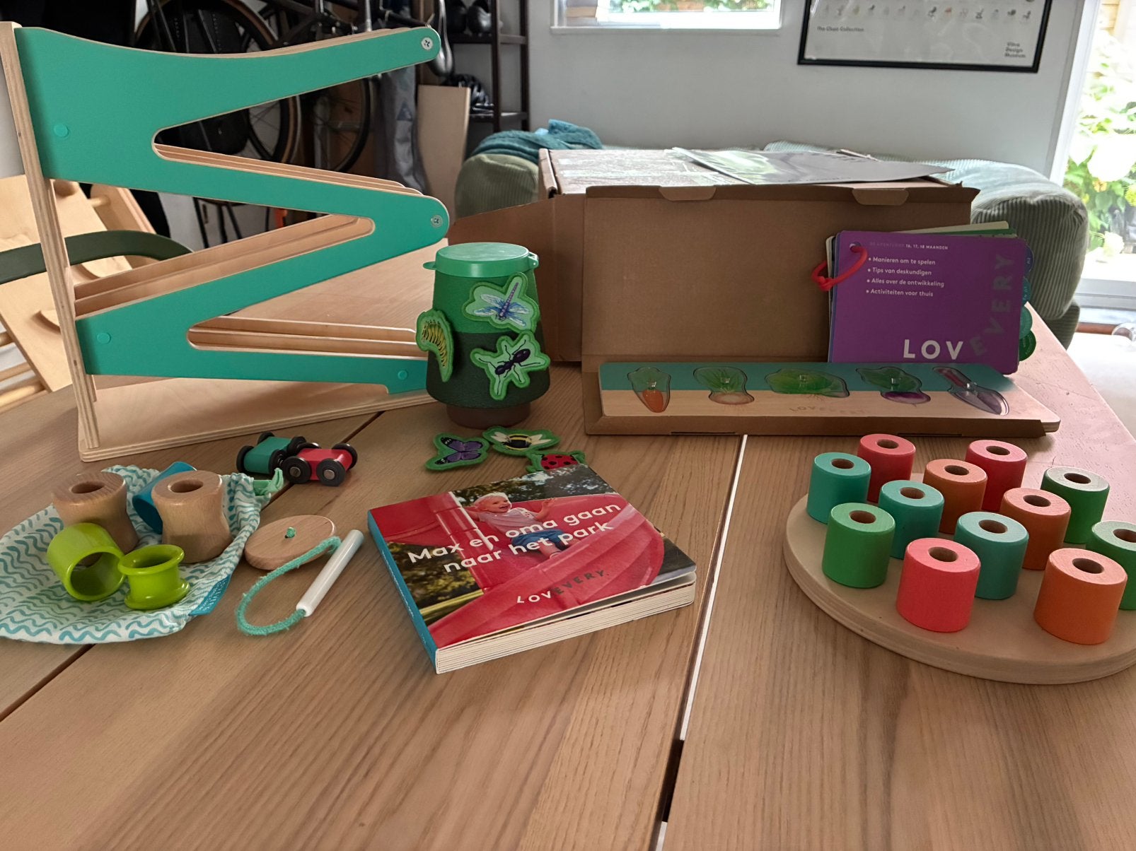 Lovevery playkit 16,17,18 maanden, Ophalen of Verzenden, Zo goed als nieuw, Overige typen