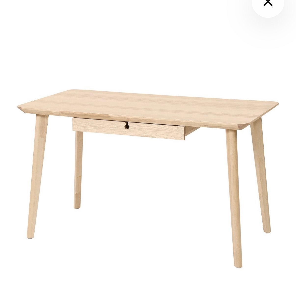 Nieuw! IKEA Lisabo bureau 128x65 (grote formaat), Ophalen, Nieuw