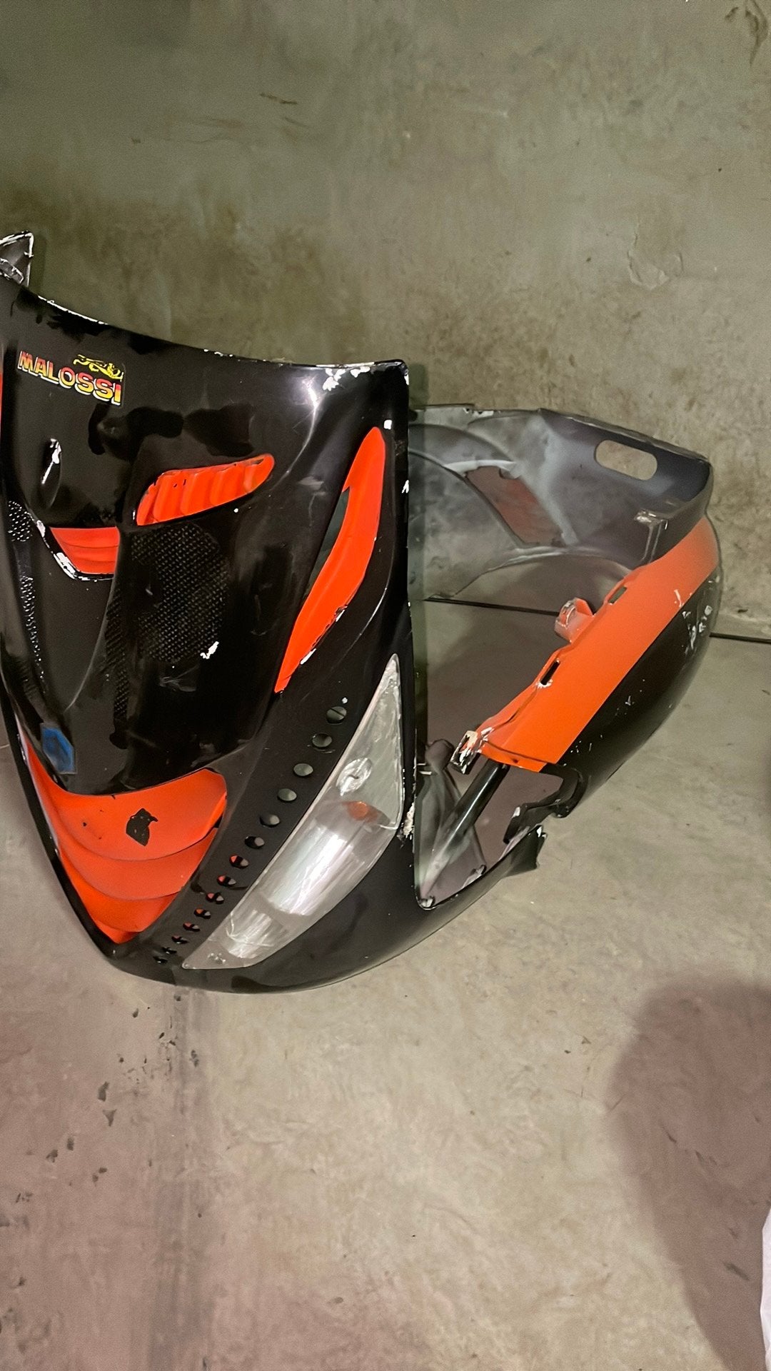 Orgi sp kappen piagio zip, Ophalen, Tweedehands, Integraalhelm, AGV