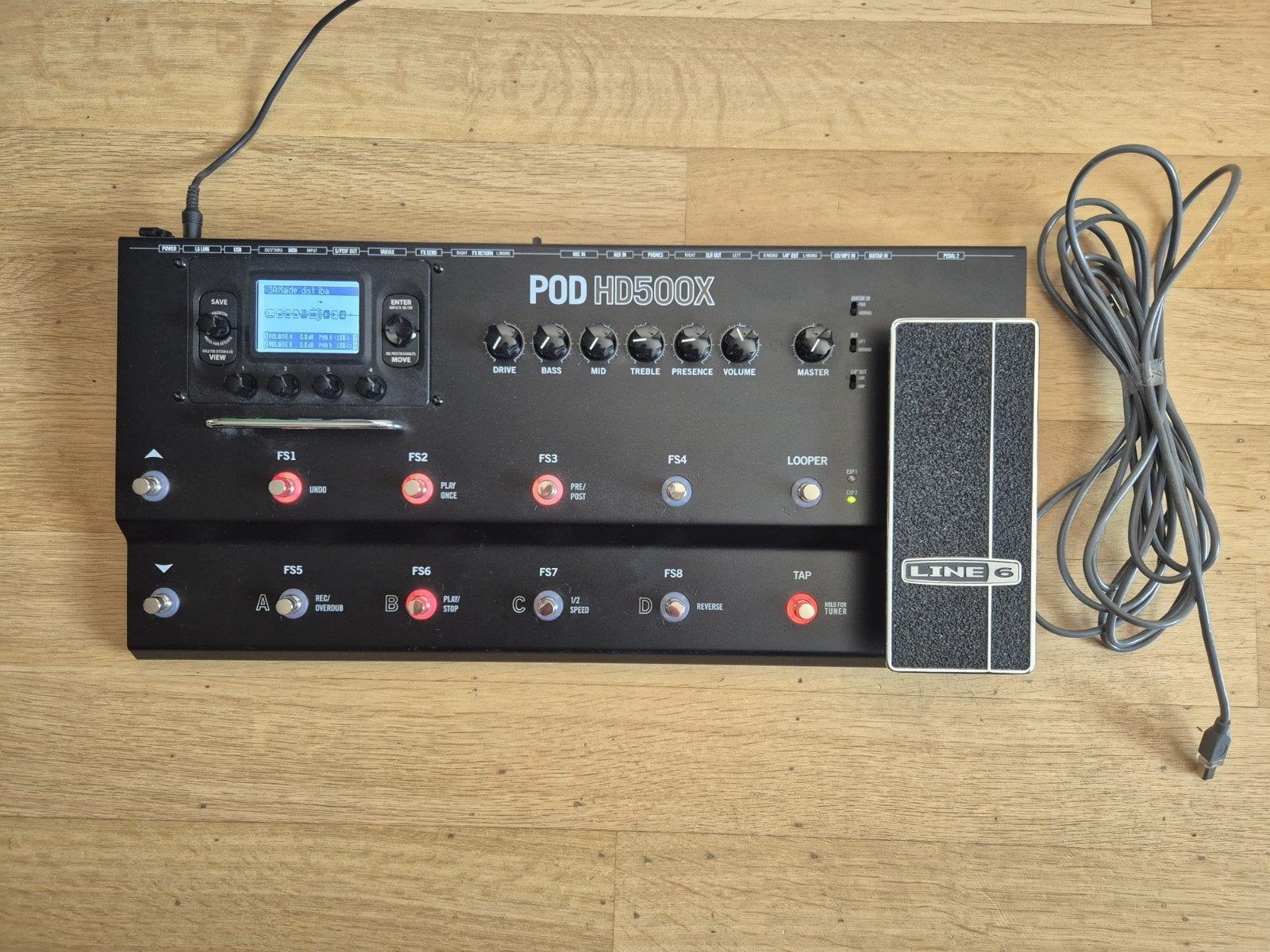 Line 6 POD HD500X Multi-effect gitaarpedaal, Ophalen, Zo goed als nieuw, Multi-effect