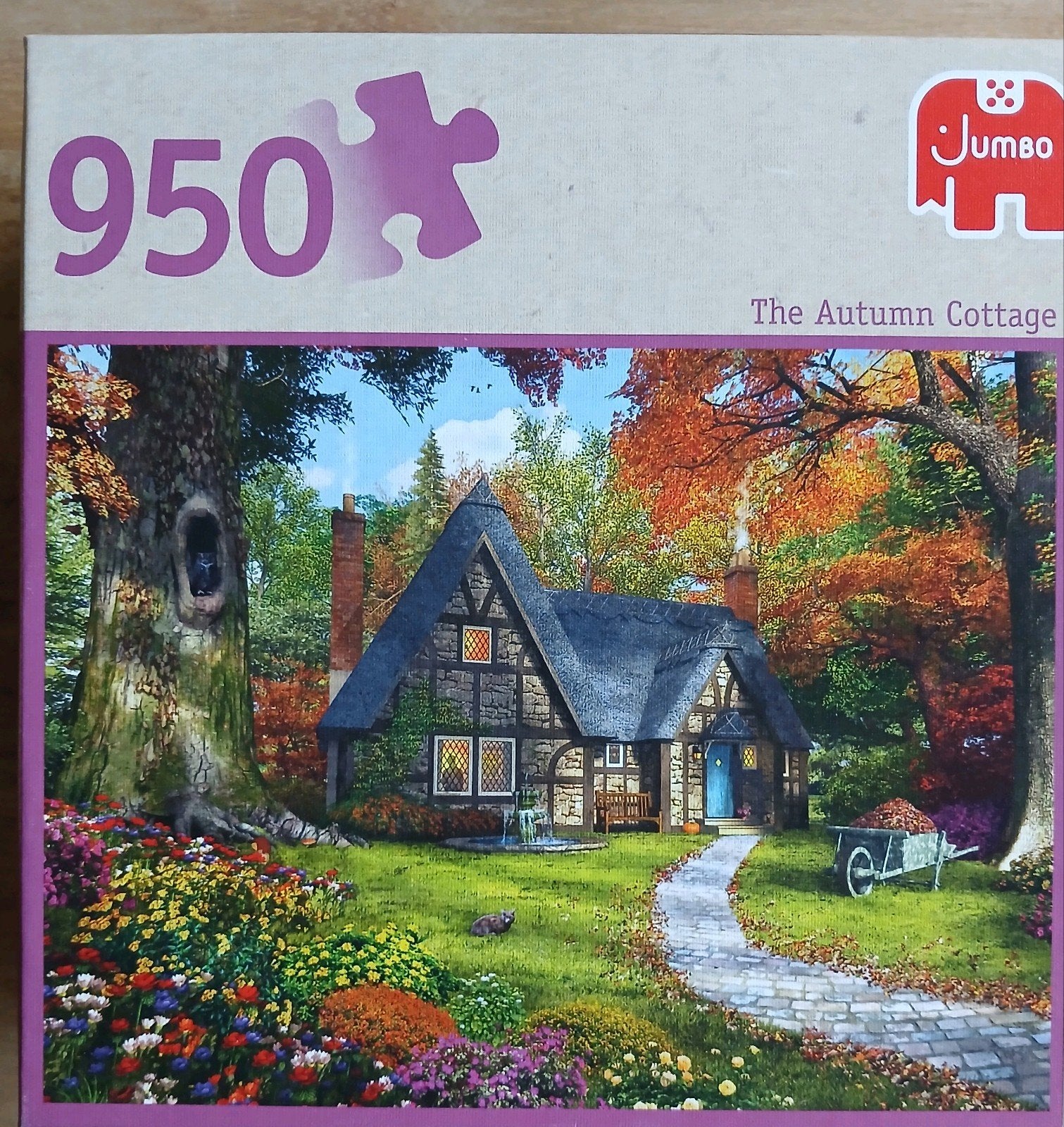 jumbo puzzel 950 stukjes, Ophalen, 500 t/m 1500 stukjes, Zo goed als nieuw