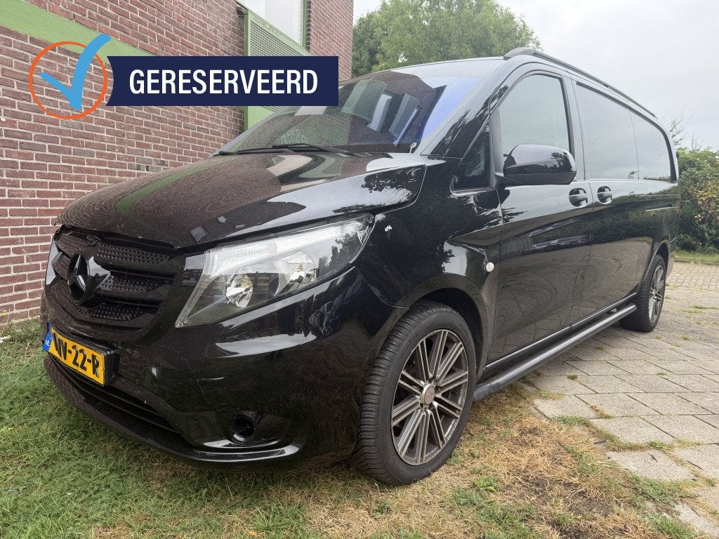 Mercedes-Benz Vito 114 CDI EX-L*2016*Aut|Cruise|Cam|Db-schui, Automaat, Gebruikt, 4 cilinders, Zwart