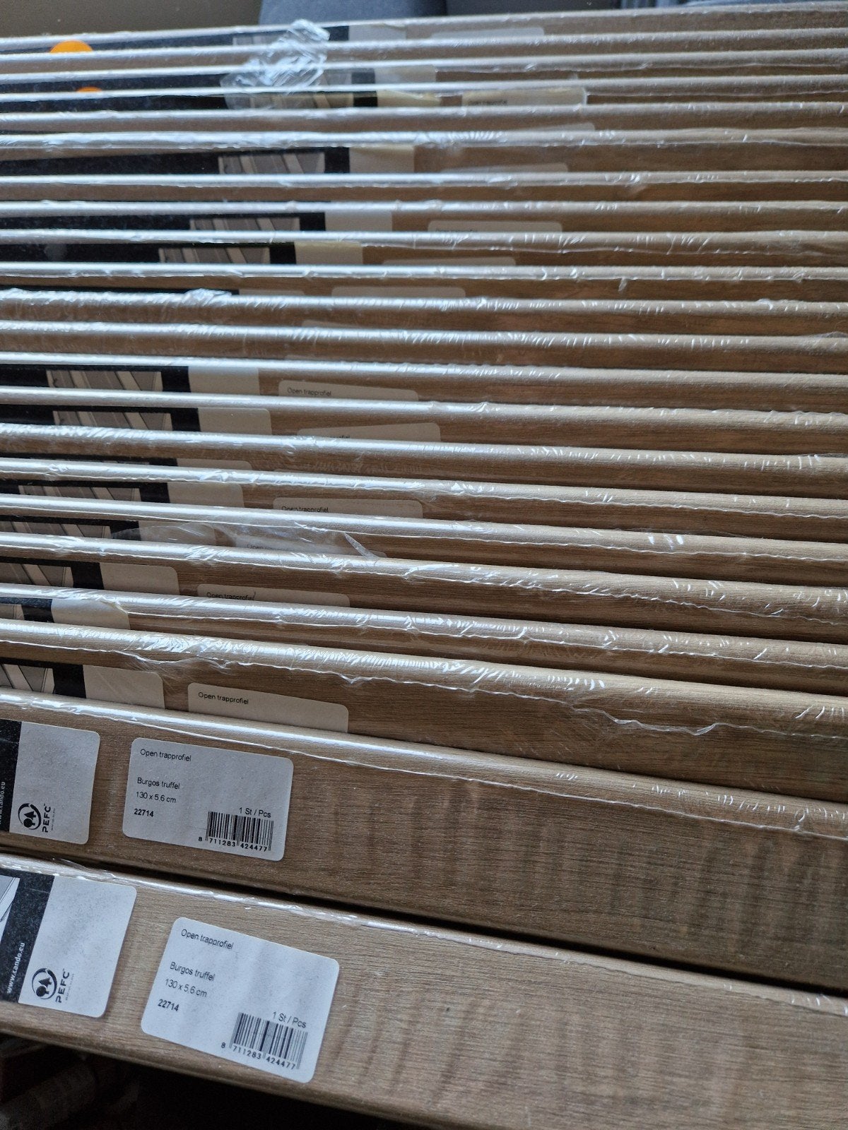 cando trapprofiel burgos truffel nieuw! 23x, Ophalen, 50 tot 150 cm, Nieuw, 10 m² of meer