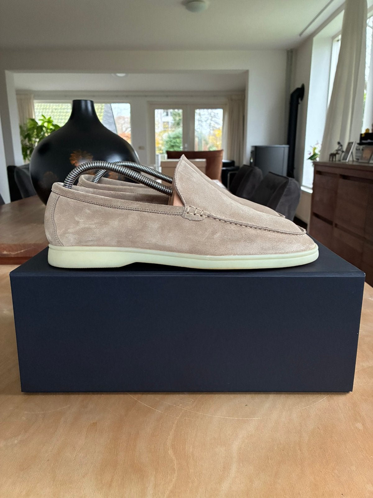 Suitsupply loafers beige maat 42, Loafers, Overige kleuren, Ophalen of Verzenden, Zo goed als nieuw