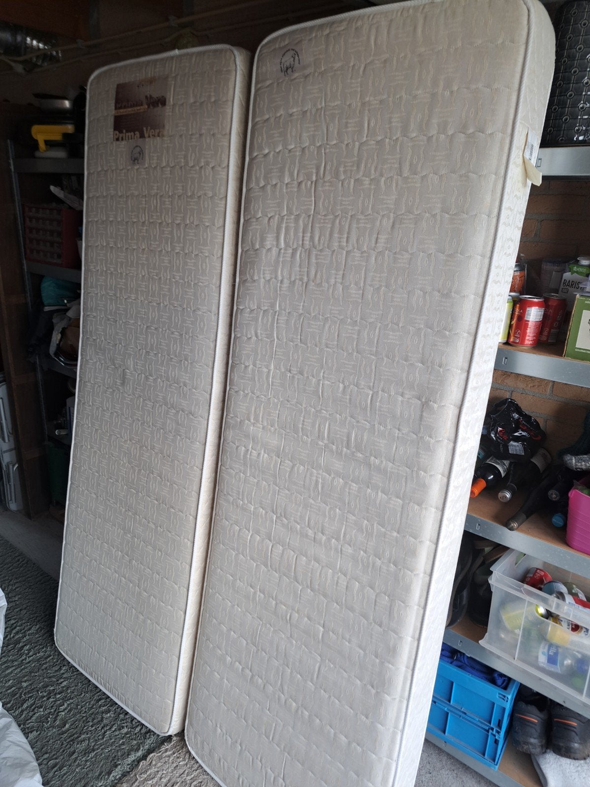 matrassen 70 x 200 prima vera, Huis en Inrichting, Ophalen, Gebruikt, 200 cm, Eenpersoons