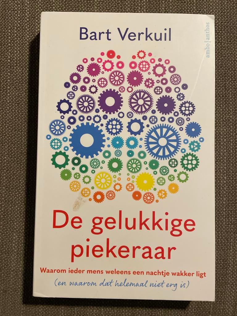 Bart Verkuil - De gelukkige piekeraar, Ophalen of Verzenden, Zo goed als nieuw, Bart Verkuil