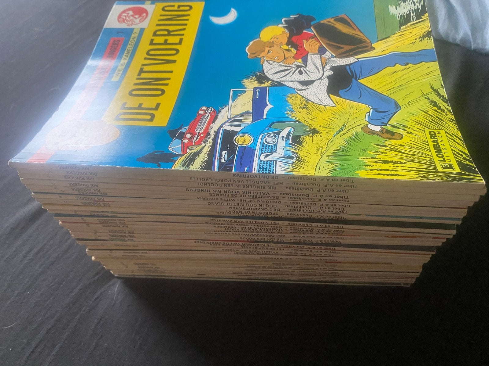Rik Ringers stripboeken collectie 49 stuks, Complete serie of reeks, Ophalen, Gelezen
