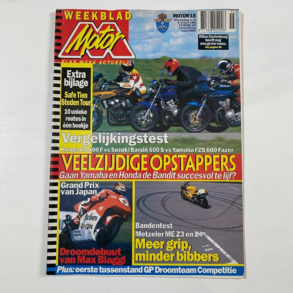 Weekblad Motor 1998 Nr. 15, Boeken, Ophalen of Verzenden, Gelezen, Algemeen