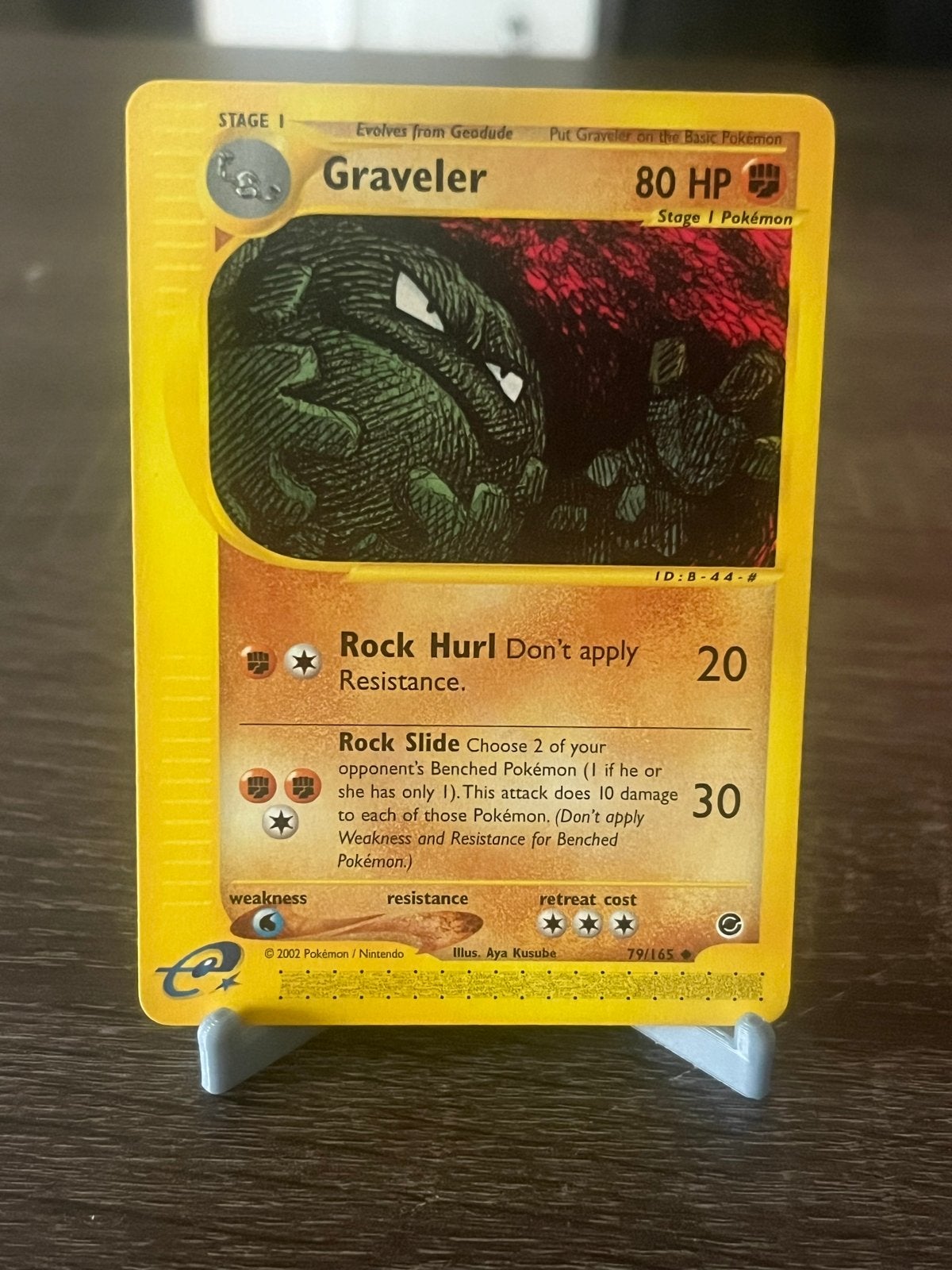 Graveler (79/165) - Expedition - EX, Ophalen of Verzenden, Gebruikt, Losse kaart