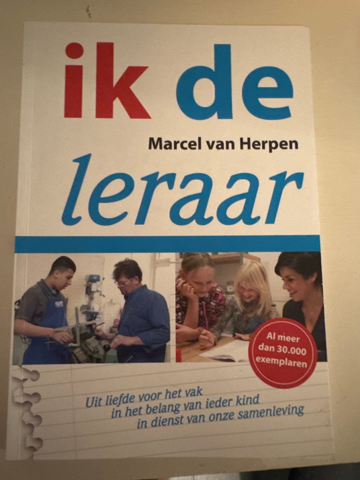 Ik de leraar - Marcel van Herpen, Boeken, Studieboeken en Cursussen, Gelezen, Overige niveaus, Gamma, Ophalen of Verzenden