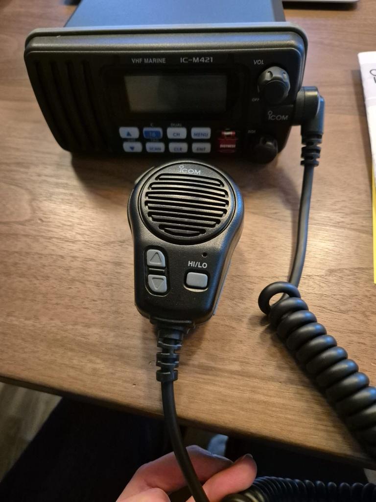 ICOM IC-M421 VHF Marifoon Marine transciever D DSC radio, Ophalen, Nieuw, Communicatie