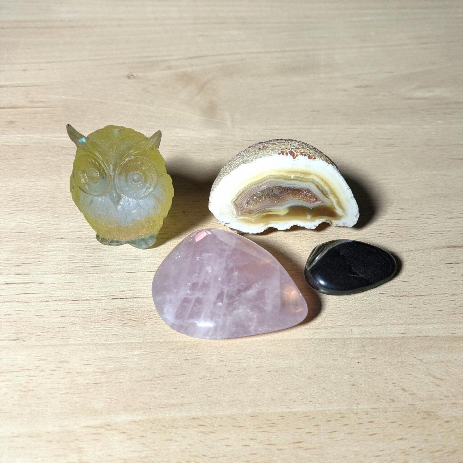 Setje mineraal stenen, Ophalen of Verzenden, Mineraal