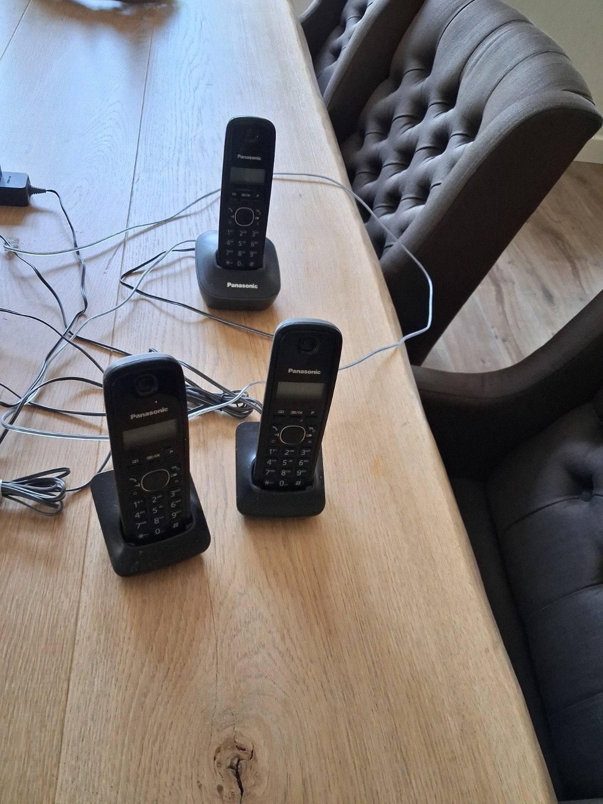 Panasonic KX-TG1611NL Draadloze Telefoon (3 Handsets), Ophalen of Verzenden, Gebruikt, 3 handsets
