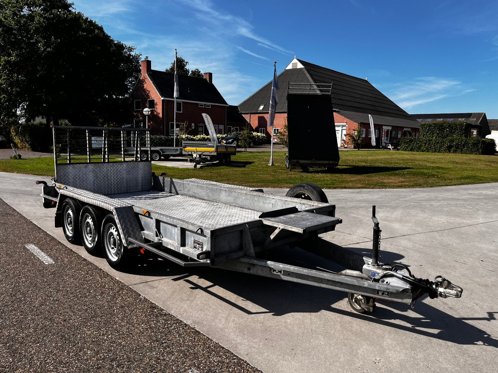 I for williams machinetransporter GP146 3asser 3500kg tridem, Ophalen, Nieuw