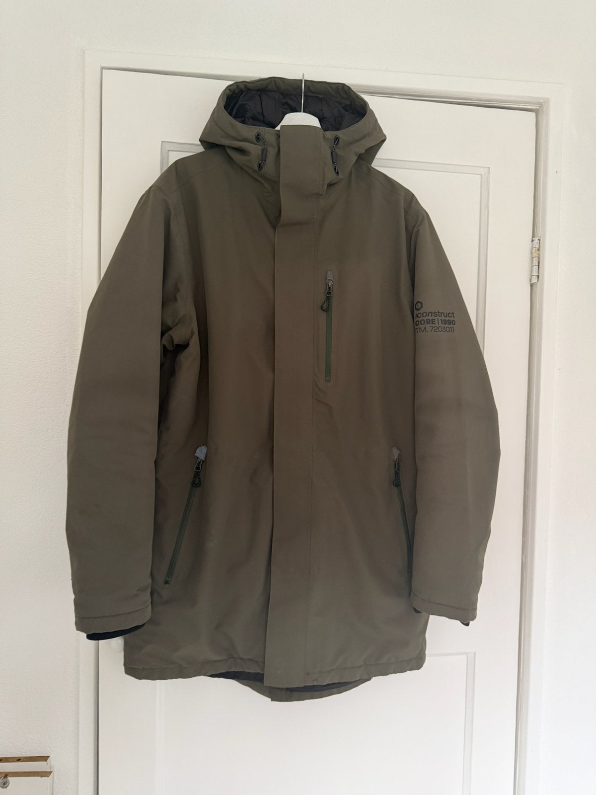 Jack & Jones winterjas, Ophalen of Verzenden, Zo goed als nieuw, Maat 48/50 (M), Groen