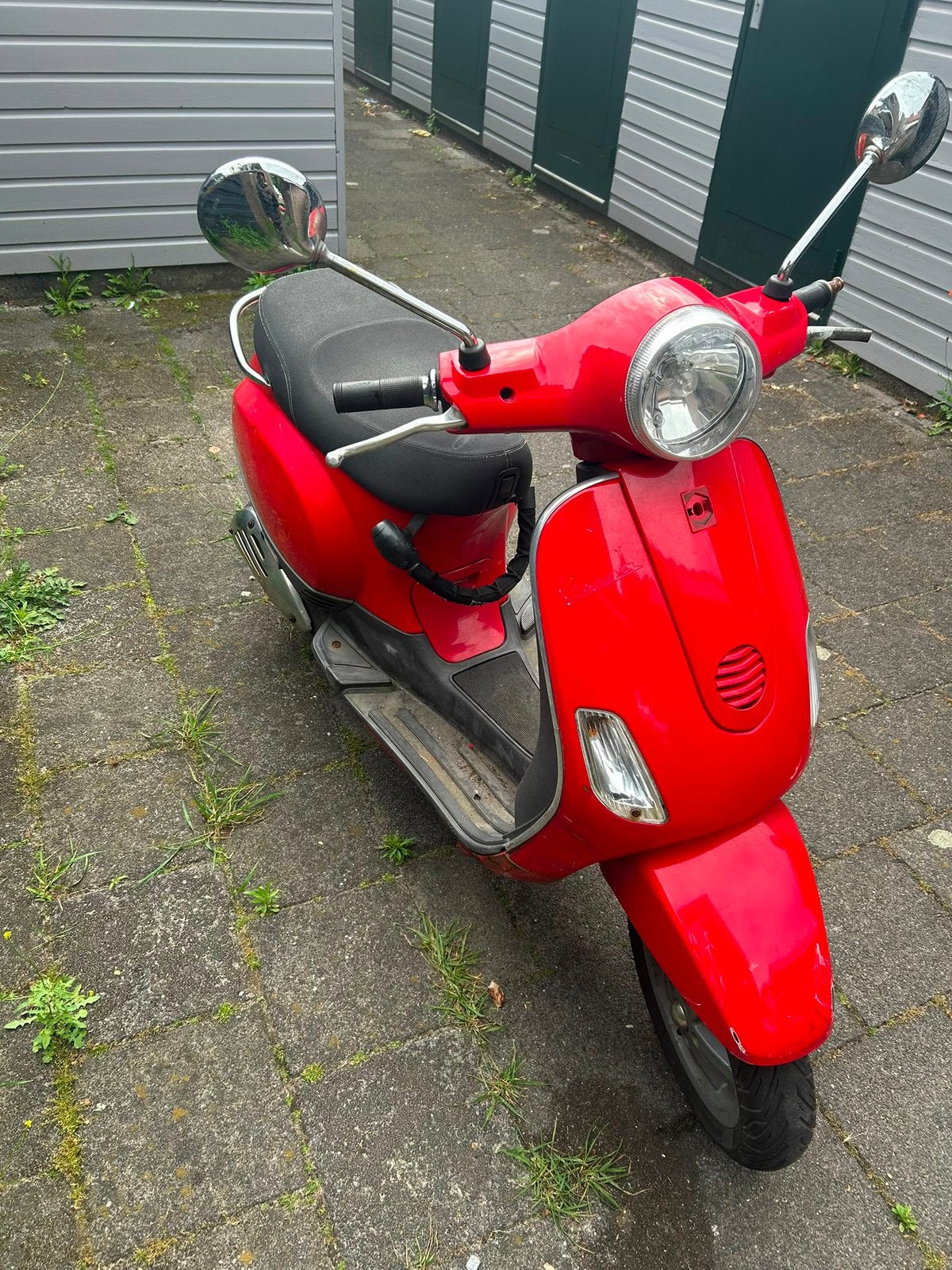 vespa lx rood 50CC, Fietsen en Brommers, Scooters | Vespa, Ophalen, Gebruikt, Benzine, Overige modellen