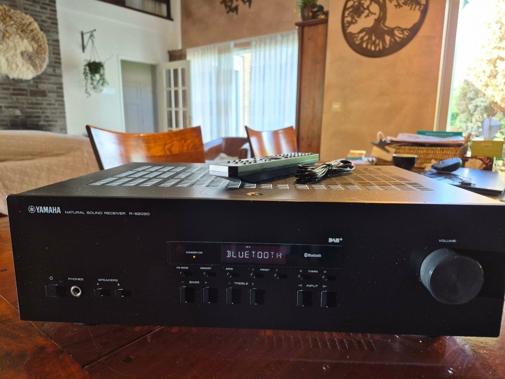 receiver, Audio, Tv en Foto, Versterkers en Receivers, Ophalen, Yamaha, Zo goed als nieuw, 60 tot 120 watt