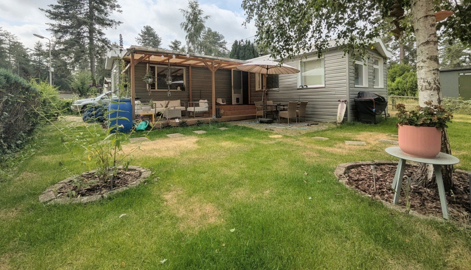 Compleet gerenoveerd chalet- permanente bewoning toegestaan!, Wasmachine