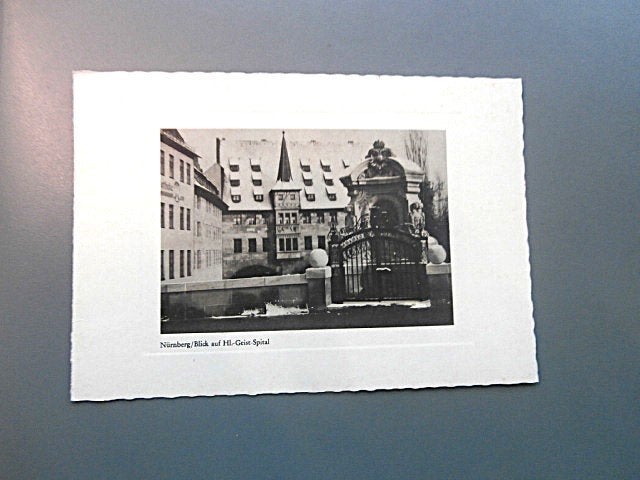 Ansichtkaart Neurenberg Ziekenhuis 1960 Duitsland, Verzenden, 1960 tot 1980, Ongelopen, Duitsland