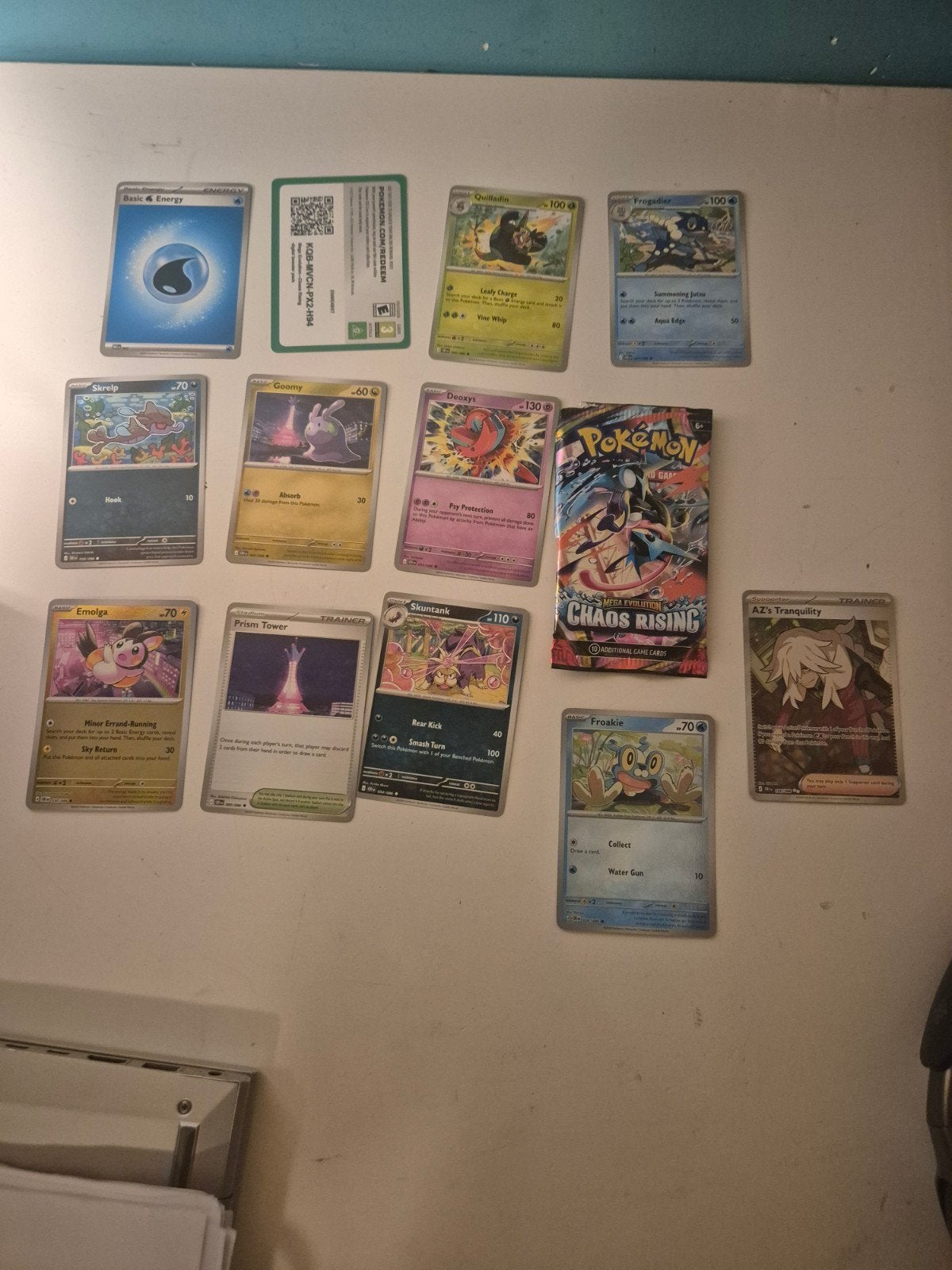 Pokémon Booster Pack - Chaos Rising (geopend), Ophalen of Verzenden, Zo goed als nieuw, Booster