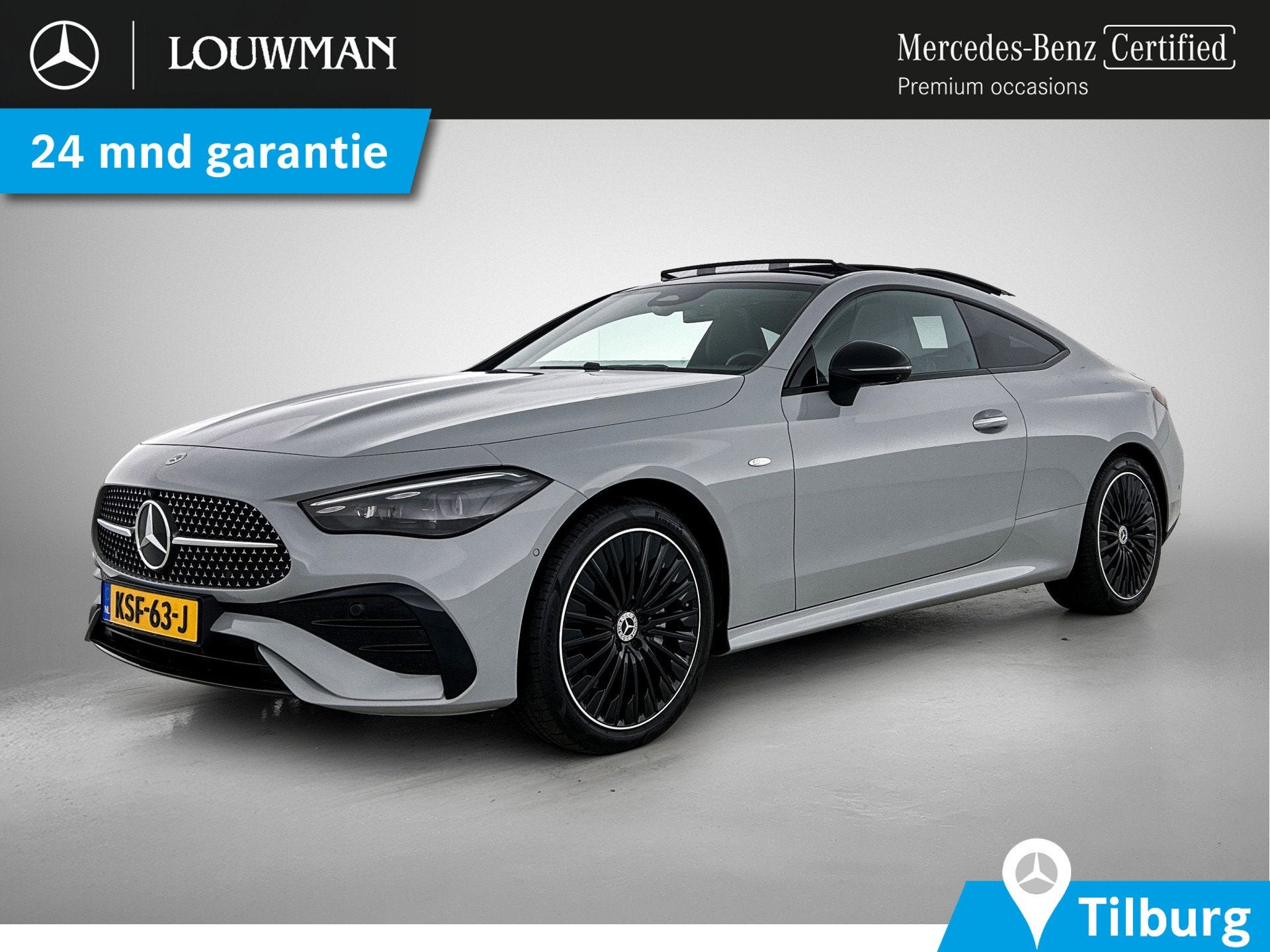 Mercedes-Benz CLE Coupé 300 e AMG Plug-In Hybride AMG Premi, Auto's, Automaat, 12 maanden, 4 cilinders, 4 stoelen