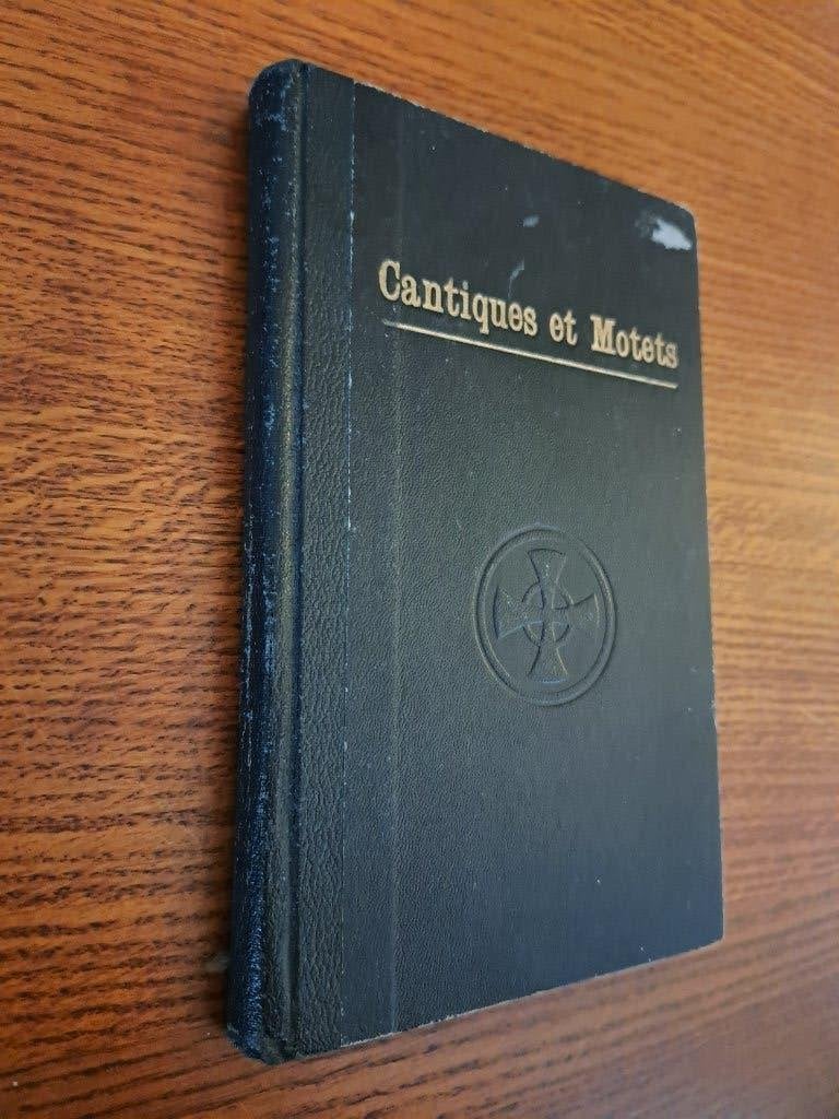 Recueil de Cantiques et Motets – Frankrijk 1928, Ophalen of Verzenden, Gelezen, Christendom | Katholiek