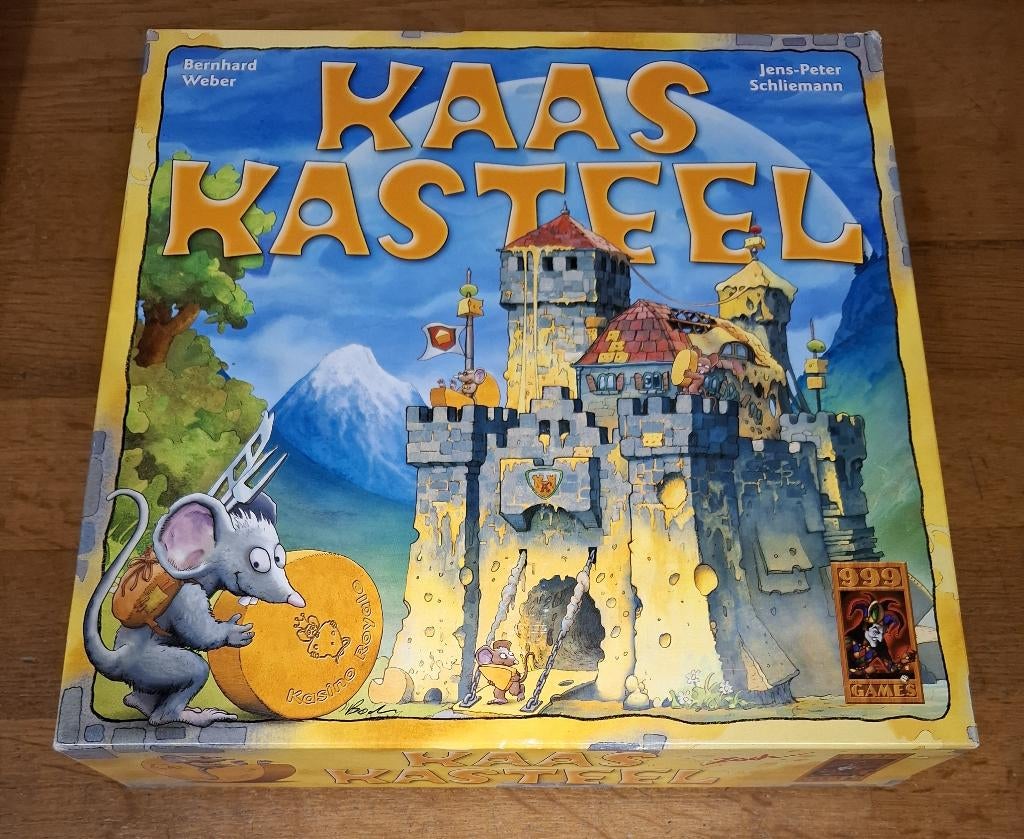 Kaas Kasteel - 999 games, Hobby en Vrije tijd, Ophalen of Verzenden
