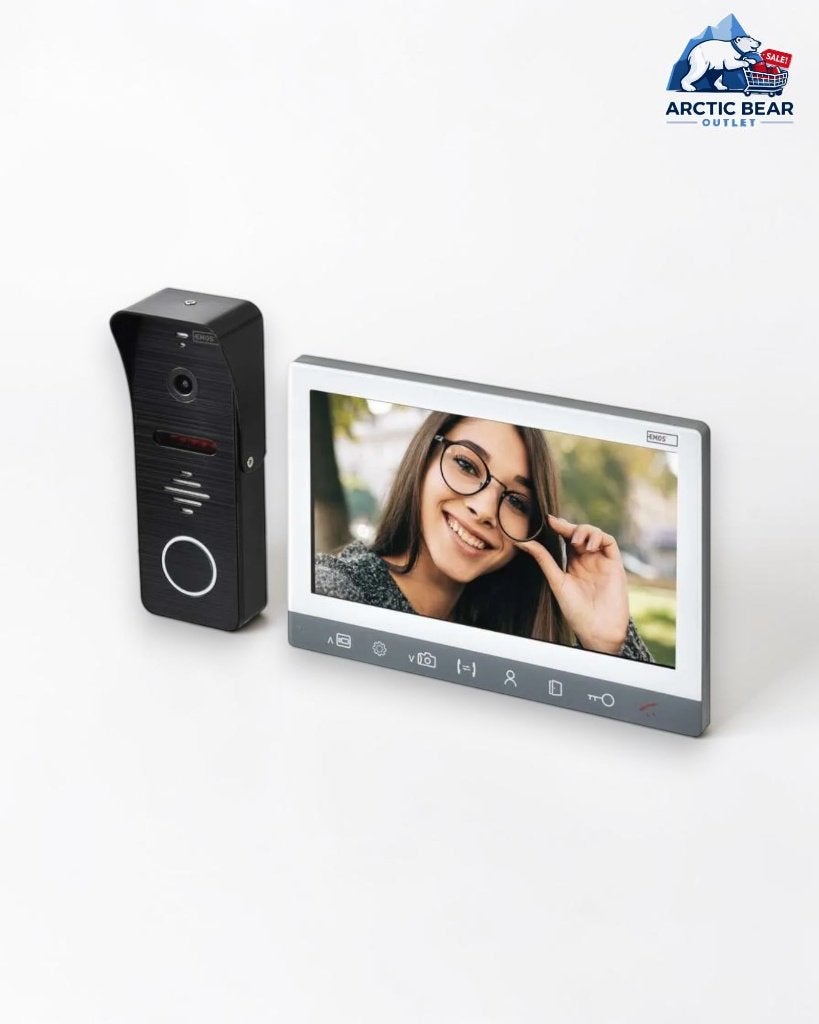 EMOS EM‑10AHD Video‑Deurbel  – 1080p – 7” Display – Nieuw, Ophalen of Verzenden, Bewegingsdetectiesensor, Nieuw, Bedraad