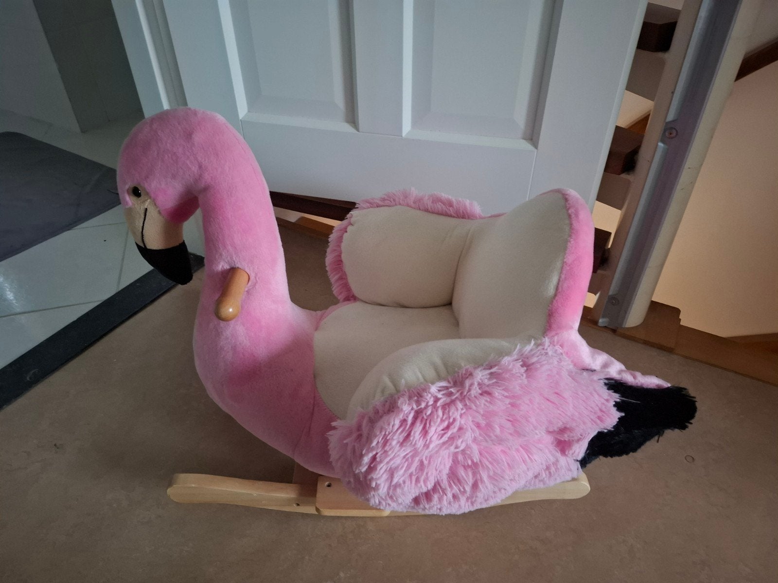 hobbel flamingo, Ophalen, Gebruikt