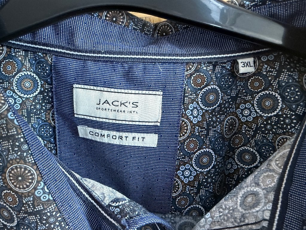 Blouse Jack's met lange mouwen 3xl nieuw, Kleding | Heren, Ophalen of Verzenden, Nieuw, Jack's, Overige halswijdtes